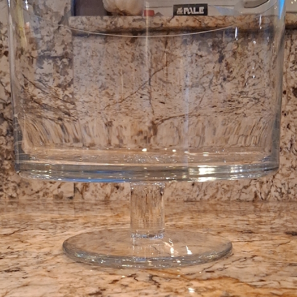 Crystal Clear Glass Trifle Bowl - Picture 4 of 4